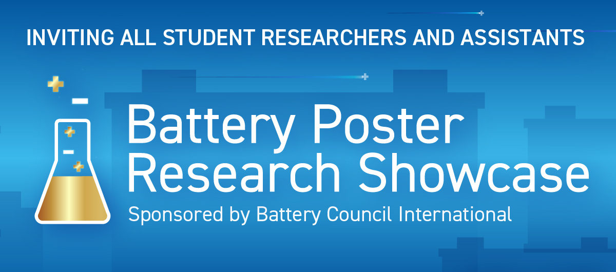 BCI Battery Poster Research Showcase graphic.