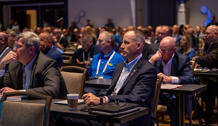 Attendees of the BCI Convention at the general session.