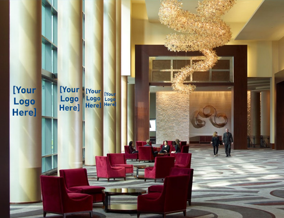 Signage sponsorship opportunities at the BCI Convention.